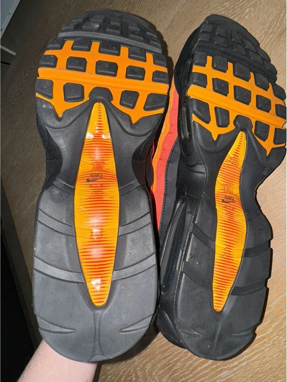 Nike Air Max 95 Raygun 'Black Kumquat' Men's Size 13 [DC9412-001]